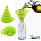 100% Food Grade Multifunctional Kitchenware Foldable Silicone Funnel