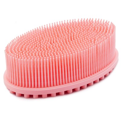 Factory Price SPA Brushing Shower Bath Back Scrubber Silicone Body Brush