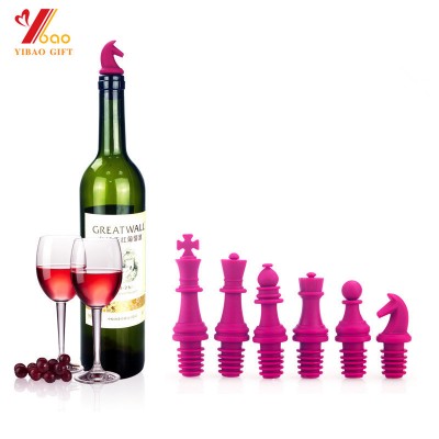 Cheap Custom Multiple Color Options Silicone Wine Bottle Stopper/Rubber Plug